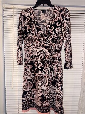 black lace long sleeve a line dress Long Sleeve Black Lace Dress 6 years / without train